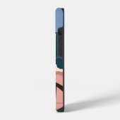 Coque Pour iPhone 14 Blues Océan (Côté gauche)