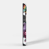 Coque Pour iPhone 14 Blumenschädel Handyhülle Kunstvolle Ästhetik (Côté droit)