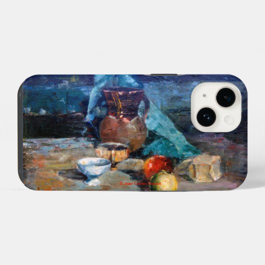 Coque Pour iPhone 14 Bodegón a espátula (Verso Horizontal)