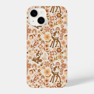 Coque Pour iPhone 14 Boeuf mignon cerf modèle floral