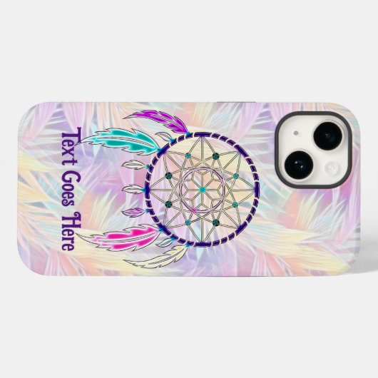 Coque Pour iPhone 14 Boho Breeze iPhone / coque ipad (Verso (horizontal))