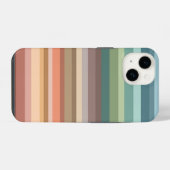 Coque Pour iPhone 14 Boho Moderne Chic Rayures (Verso Horizontal)