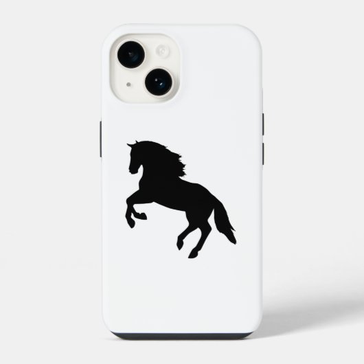 Coque Pour iPhone 14 Boîtier Cheval pour Iphone (Verso)