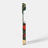 Coque Pour iPhone 14 Boîtier de téléphone monogramme floral personnalis (Côté gauche)