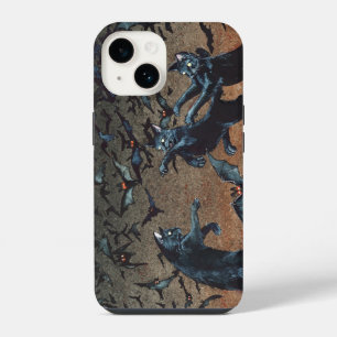Coque Pour iPhone 14 Boîtier de téléphone par lots de chats