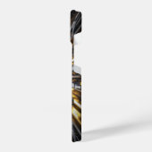 Coque Pour iPhone 14 Boîtier de téléphone protégé pour iPhone Noir et O (Côté gauche)