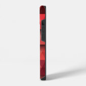 Coque Pour iPhone 14 Boîtier iPhone 14 à motif géométrique triangle rou (Côté gauche)