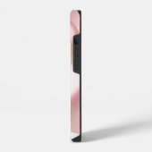 Coque Pour iPhone 14 boîtier iphone 14 esthétique perle rose. (Côté gauche)