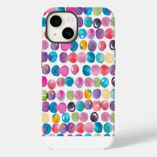 Coque Pour iPhone 14 Boîtier iPhone aquarelle brillante – Abstrait arti