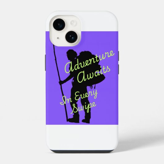 Coque Pour iPhone 14 Boîtier iphone aventure (Verso)