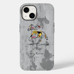 Coque Pour iPhone 14 Boîtier iPhone Case-Mate pour courses de chevaux
