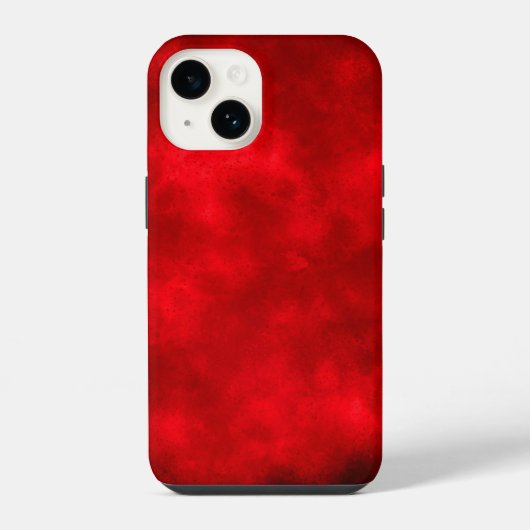 Coque Pour iPhone 14 Boîtier iPhone / iPad effet Cloud Rouge (Verso)