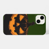 Coque Pour iPhone 14 Boîtier téléphonique Halloween Jack-o-Lantern (Verso Horizontal)