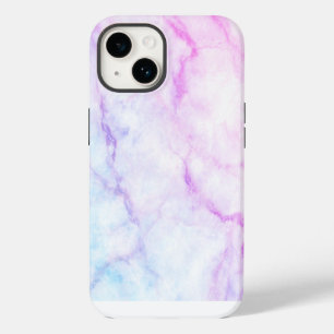 Coque Pour iPhone 14 Boîtier téléphonique Ombre Marbre rose violet bleu