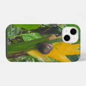 Coque Pour iPhone 14 Boîtier téléphonique Rainforest Snail (Verso Horizontal)