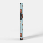 Coque Pour iPhone 14 Bonbons au chocolat Monogramme (Côté droit)