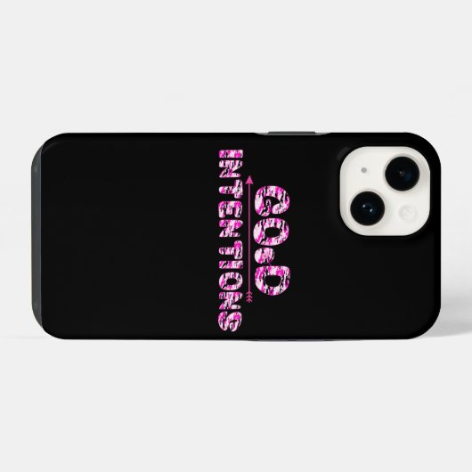 Coque Pour iPhone 14 Bonne intention (Verso Horizontal)
