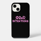 Coque Pour iPhone 14 Bonne intention (Verso)