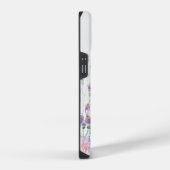 Coque Pour iPhone 14 Bordure florale et papillon (Côté droit)