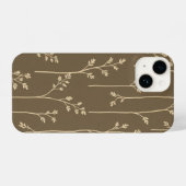 Coque Pour iPhone 14 Botanique minimale (Verso Horizontal)