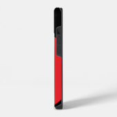 Coque Pour iPhone 14 Boucle rouge (Côté gauche)