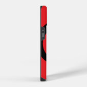 Coque Pour iPhone 14 Boucle rouge (Côté droit)