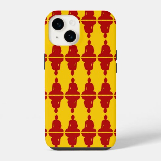 Coque Pour iPhone 14 Bouddha (Verso)