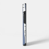 Coque Pour iPhone 14 Bouleaux et Oiseaux (Côté gauche)