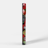 Coque Pour iPhone 14 Boules de Noël 3D (Côté droit)