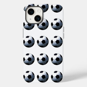 Coque Pour iPhone 14 Boules de soccer pop art