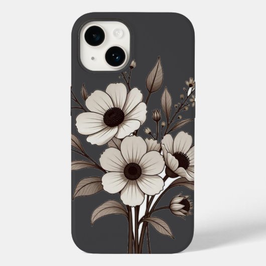 Coque Pour iPhone 14 Bouquet de fleurs iPhone / coque ipad (Verso)