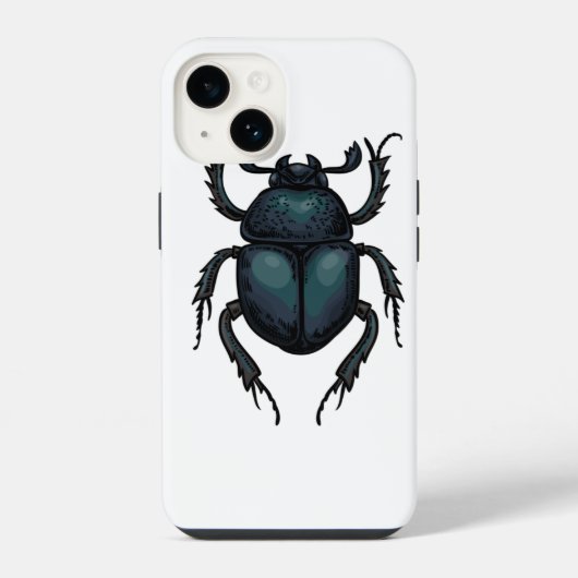 Coque Pour iPhone 14 Bousier (Verso)