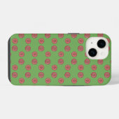 Coque Pour iPhone 14 Boutons rouges mignons simples Coque-coque iphone (Verso Horizontal)