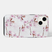 Coque Pour iPhone 14 Branches de fleurs de cerisier de printemps (Verso Horizontal)