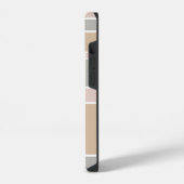 Coque Pour iPhone 14 Brayures beiges (Côté gauche)