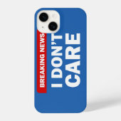 Coque Pour iPhone 14 Breaking News (Verso)