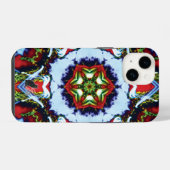 Coque Pour iPhone 14 Brindle Kaleidoscope (Verso Horizontal)