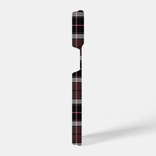 Coque Pour iPhone 14 Brown Plaid (Côté droit)