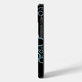 Coque Pour iPhone 14 Bulles plates B Coque-Mate coque iphone (Verso / Gauche)