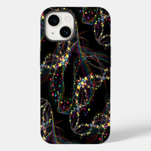 Coque Pour iPhone 14 Bulles torrentielles dans multi-couleurs motif Bla