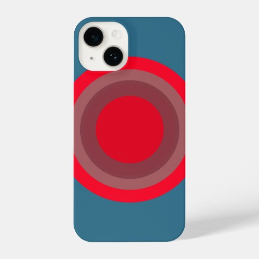 Coque Pour iPhone 14 bullseye (Verso)
