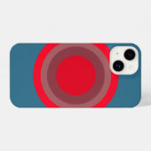 Coque Pour iPhone 14 bullseye (Verso Horizontal)