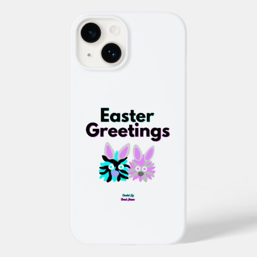 Coque Pour iPhone 14 Bunny Fuzzies Apple iPhone 14 Coque (Verso)