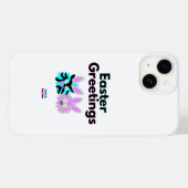 Coque Pour iPhone 14 Bunny Fuzzies Apple iPhone 14 Coque (Verso (horizontal))
