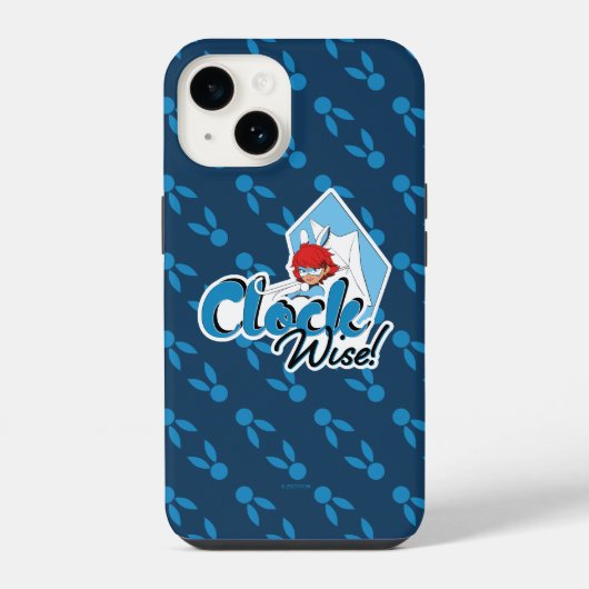 Coque Pour iPhone 14 Bunnyx | Clock Wise ! (Verso)