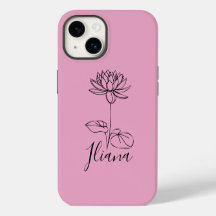 Cadeau personnalisé de fleur de naissance de nénup