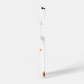 Coque Pour iPhone 14 Cadeau simple noir et blanc HalloWeen (Côté gauche)