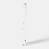 Coque Pour iPhone 14 Cadeau simple noir et blanc HalloWeen (Côté droit)