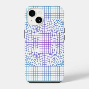 Coque Pour iPhone 14 Cadre déformé.01.w Blancs BG
