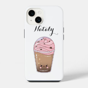 Coque Pour iPhone 14 Café Mignon Kawaii